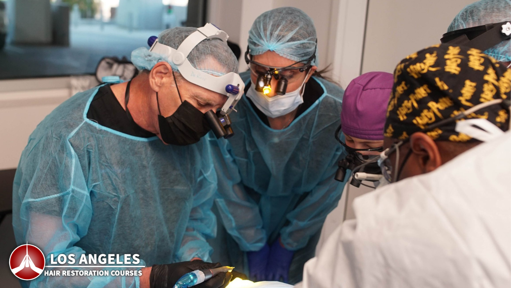 Cours de restauration capillaire à Los Angeles 2022 - Atelier pratique sur le laboratoire de cadavres Greffe de cheveux FUE